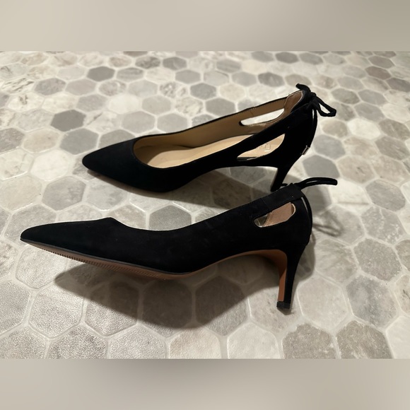 Franco Sarto Suede Heels (8) - Picture 3 of 6
